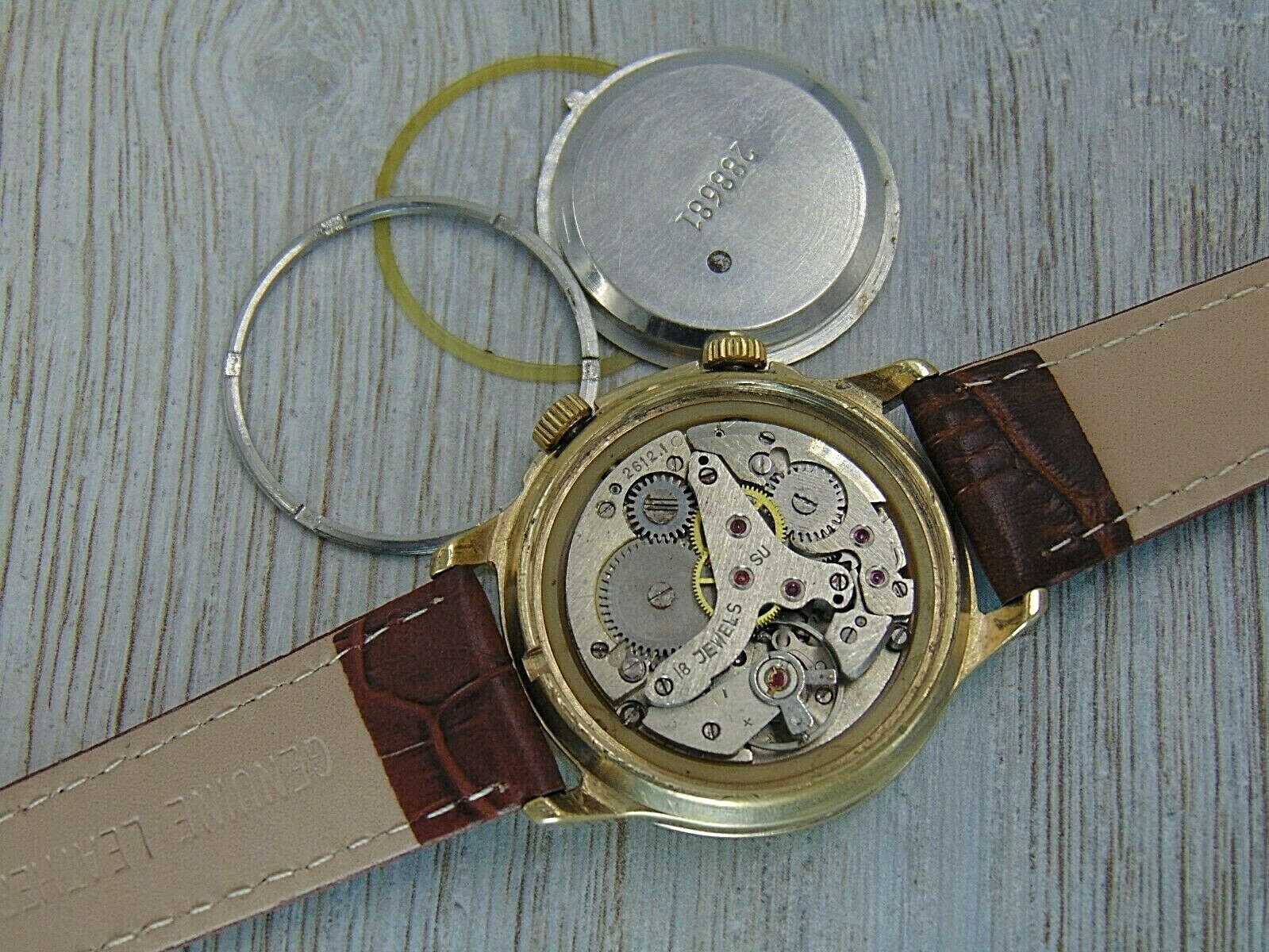 Poljot Columbus Correa Café 10