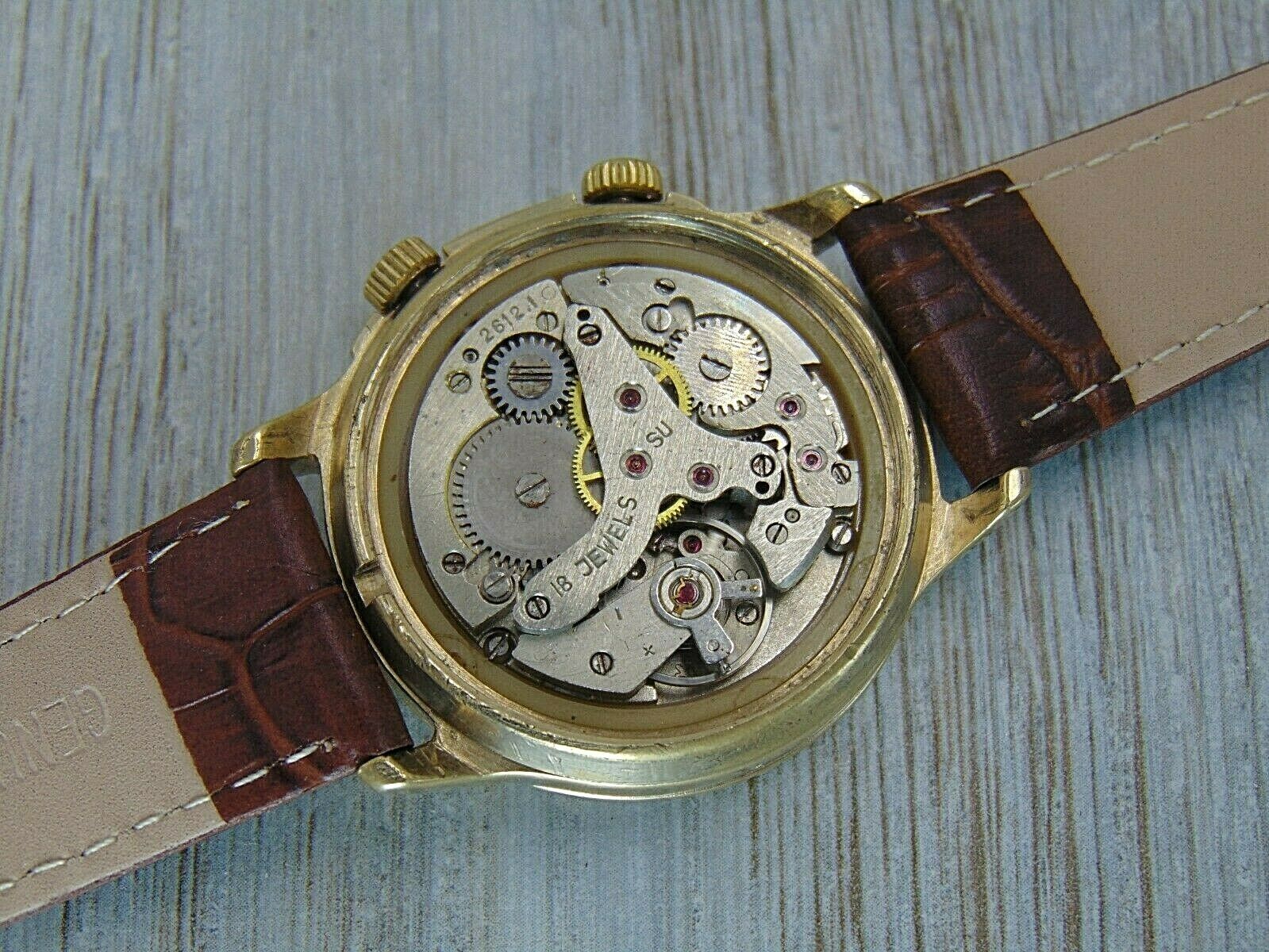 Poljot Columbus Correa Café 11